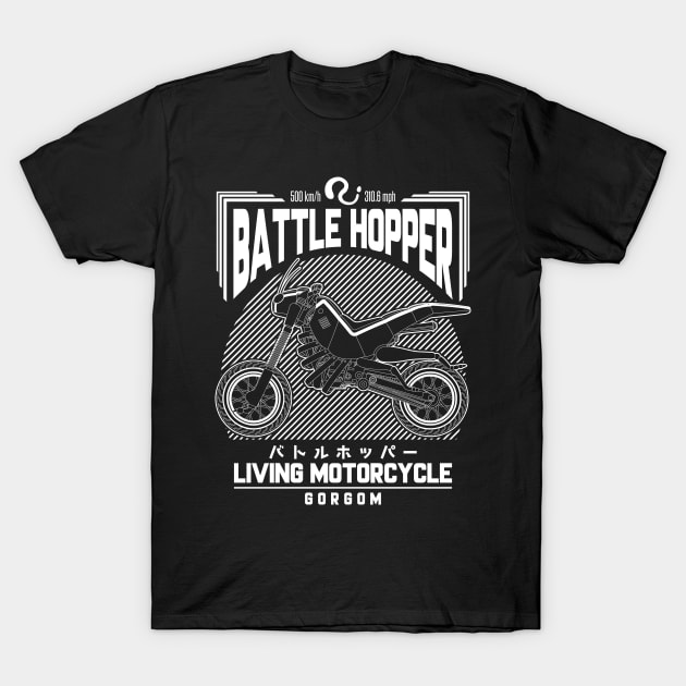 Battle Hopper T-Shirt by SquidStudio